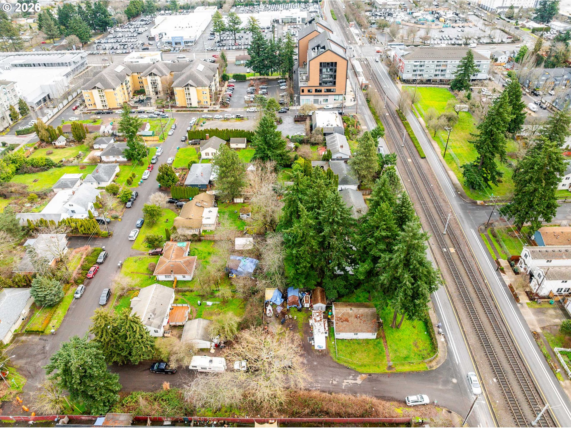 East Burnside Street Portland, OR 97220 - Photo 12 of 25 a view of a yard with yellow house