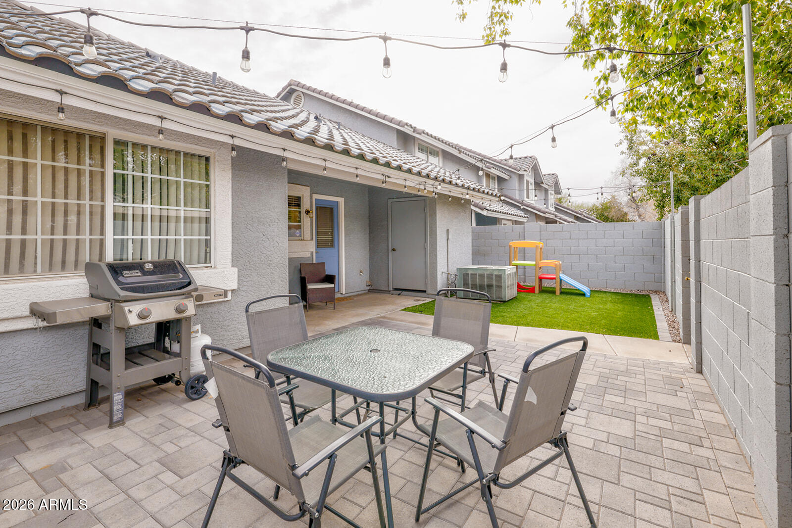 860 North McQueen Road, Unit 1007 Chandler, AZ 85225 - Photo 17 of 19 Updated Backyard