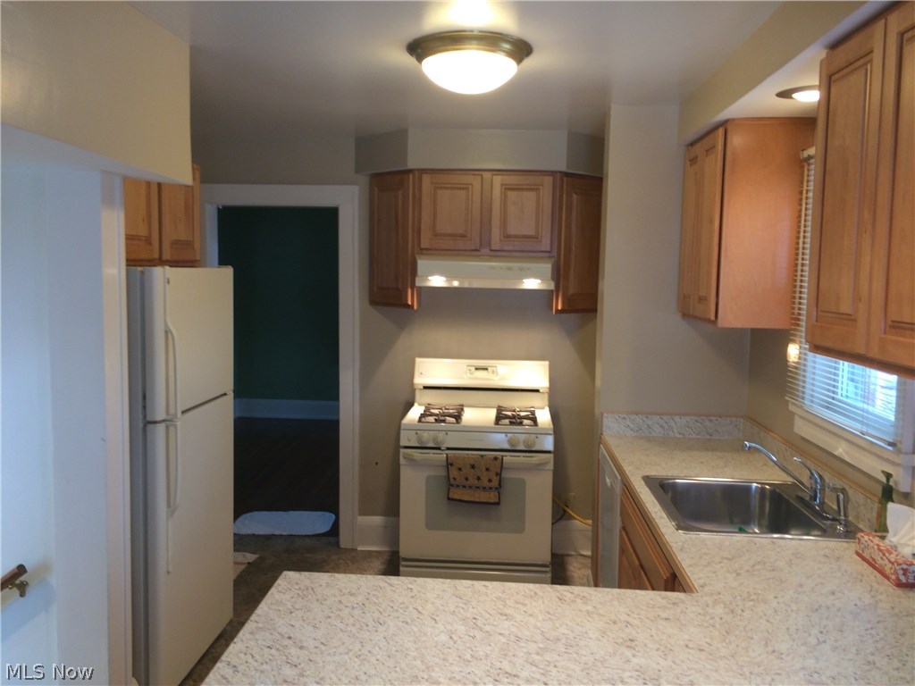 4009 Rosemond Road Cleveland Heights, OH 44121 - Photo 8 of 28 Nicely appointed updated kitchen. All appliances stay (dishwasher new, never used)
