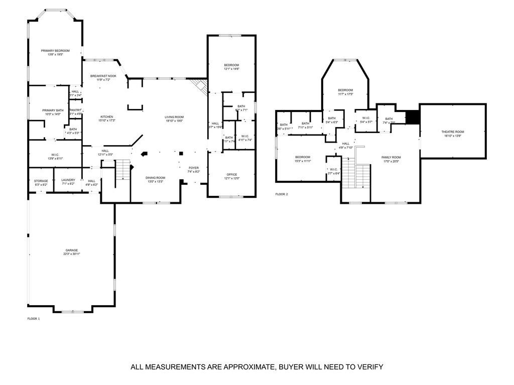 74 Independence Trail Waco, TX 76708 - Photo 40 of 40 a picture of a floor plan