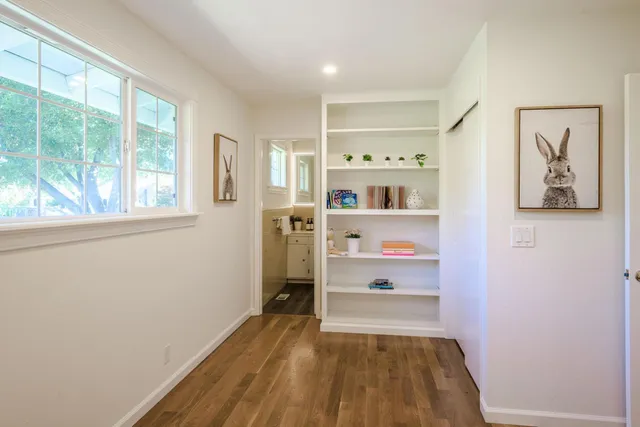 a view of utility room with closet