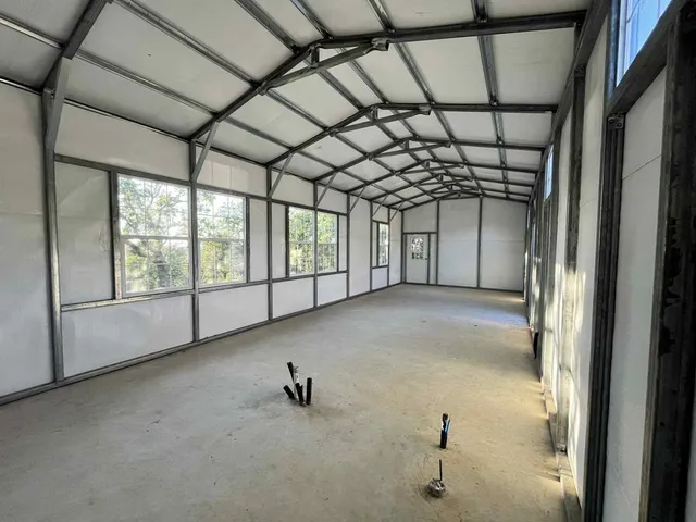 a view of a room with window