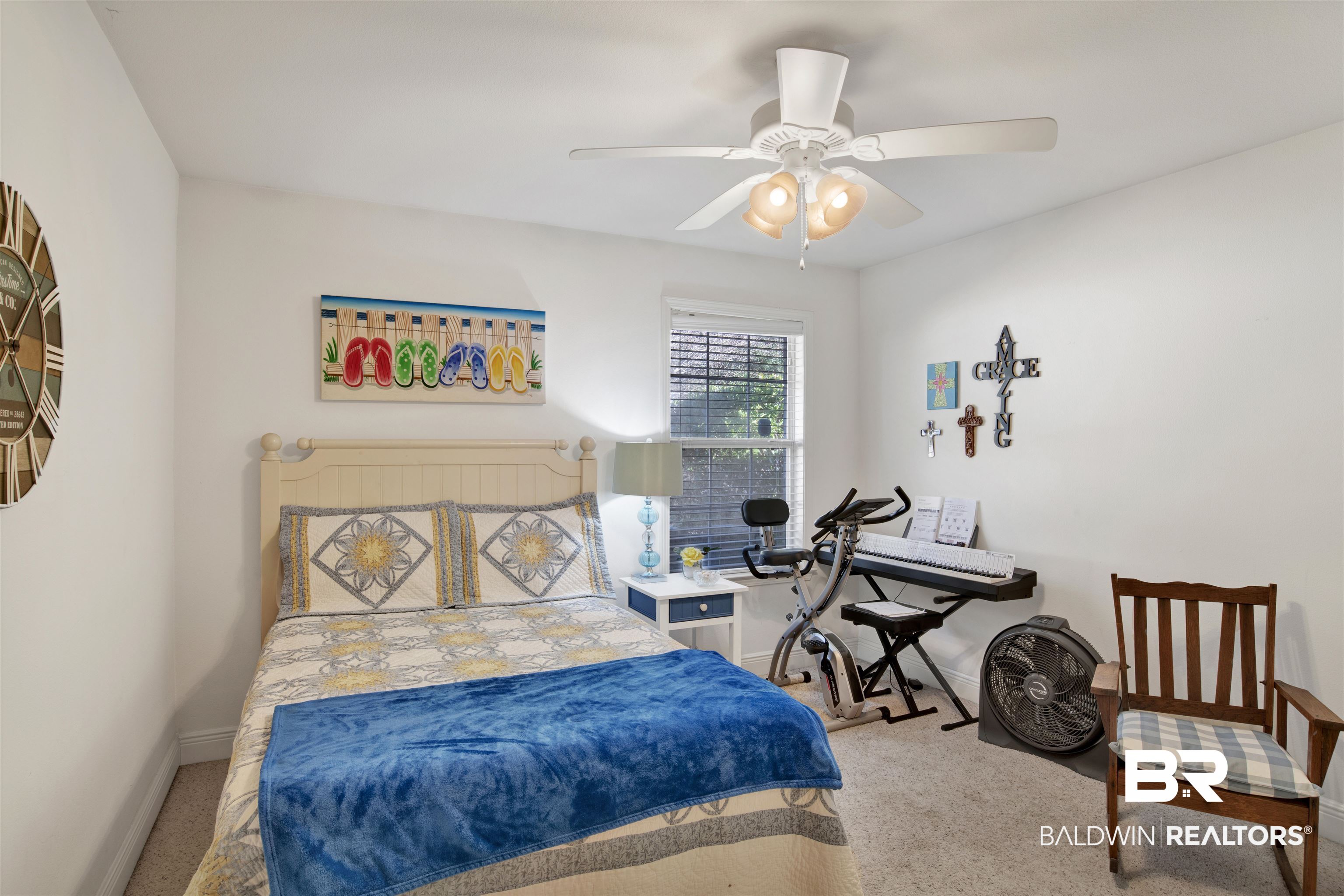 314 Blackfriars Street Fairhope, AL 36532 - Photo 14 of 25 Carpeted bedroom with ceiling fan