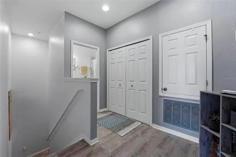 a utility room with sink dryer and washer