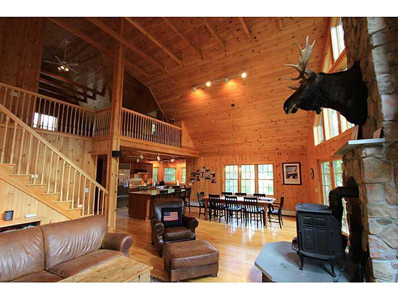 20 Walters Way Newry, ME 04261 - Photo 14 of 35 Living Room. Rustic elegance...need...