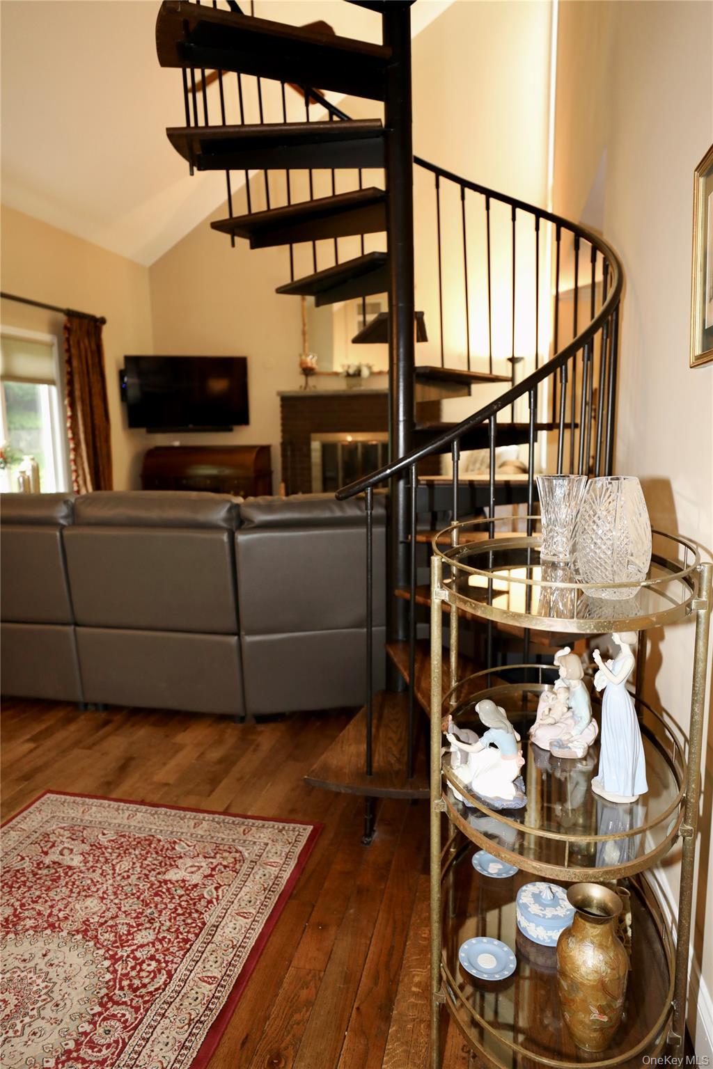 7 David Road Somers, NY 10589 - Photo 17 of 41 Spiral stairs to primary bedroom suite loft