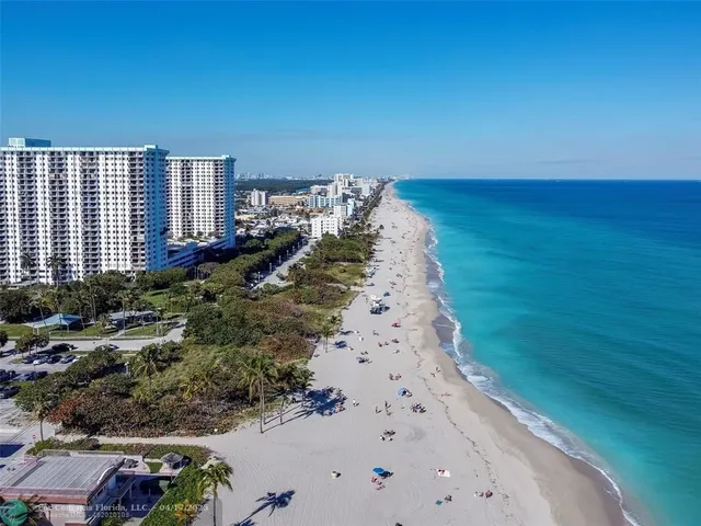 a view of a city and lake