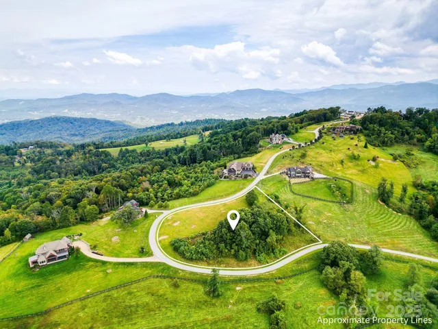 a view of a swimming pool with a yard
