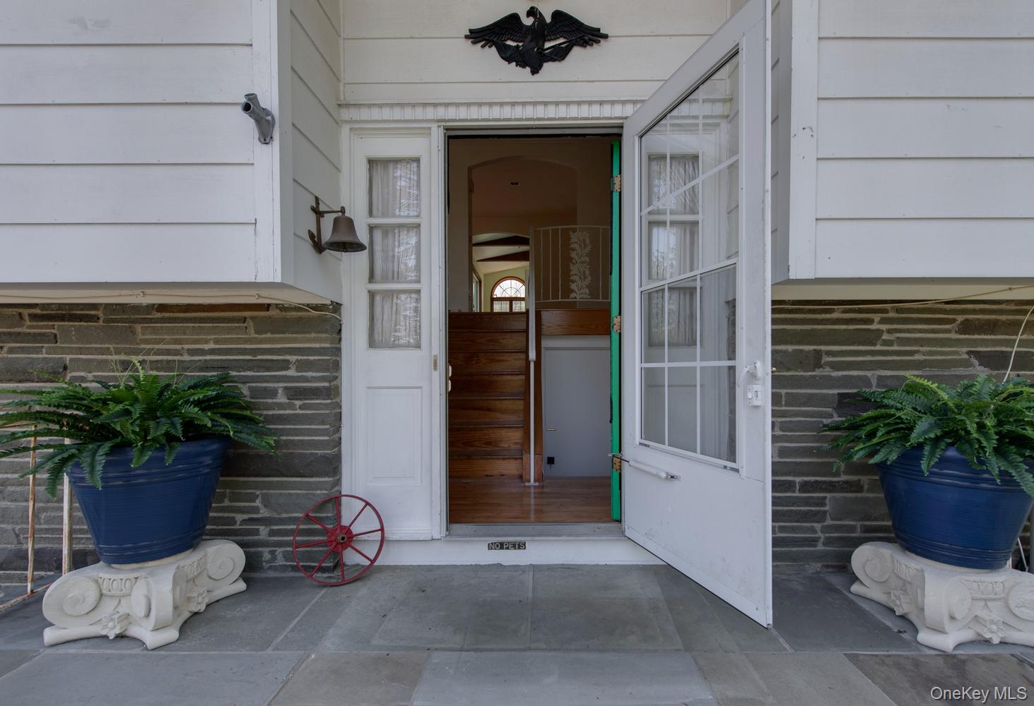 1360 Centre Road Rhinebeck, NY 12572 - Photo 4 of 45 Welcoming entry featuring a stone paver porch