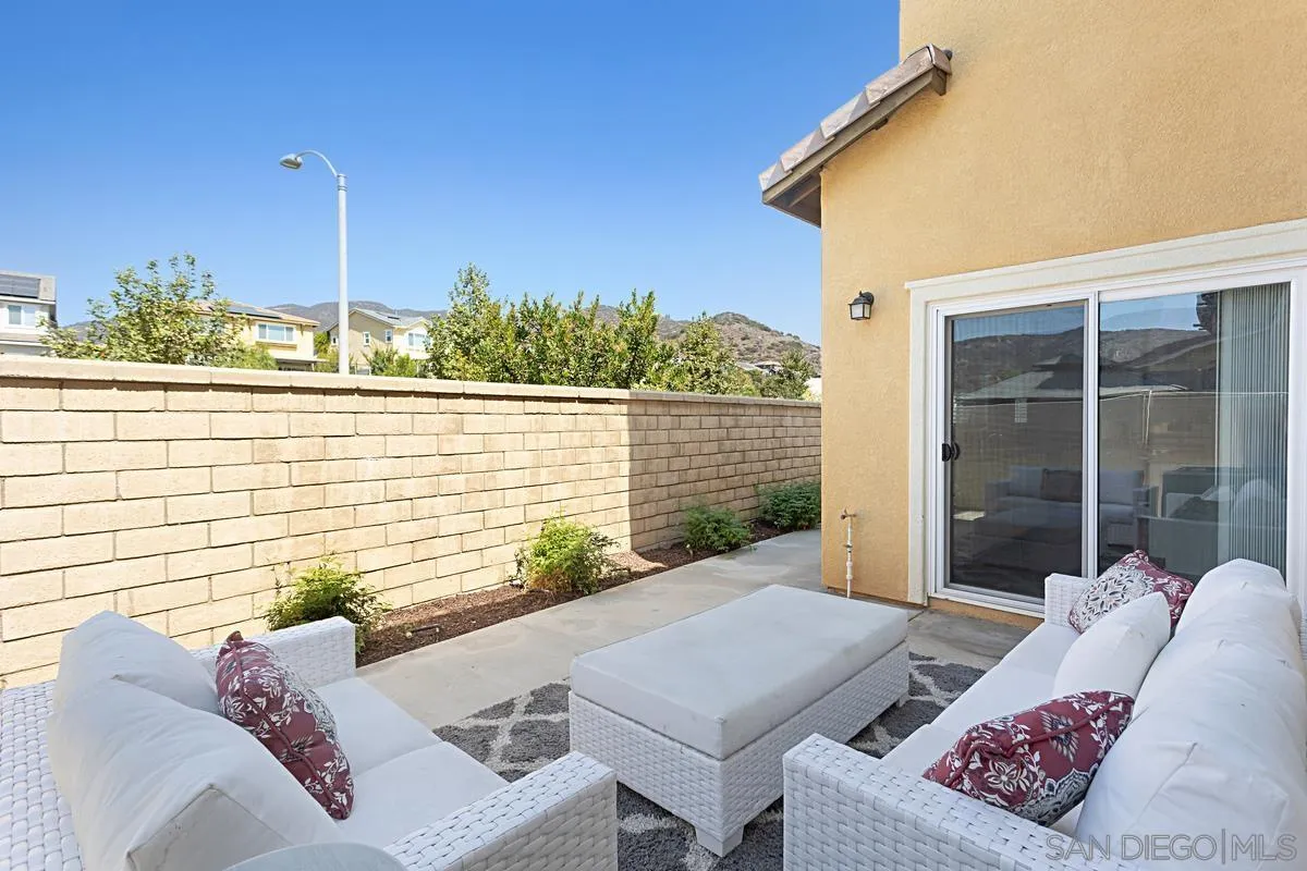 258 Windsor Grey Way Fallbrook, CA 92028 - Photo 19 of 44 a view of a patio on the roof deck