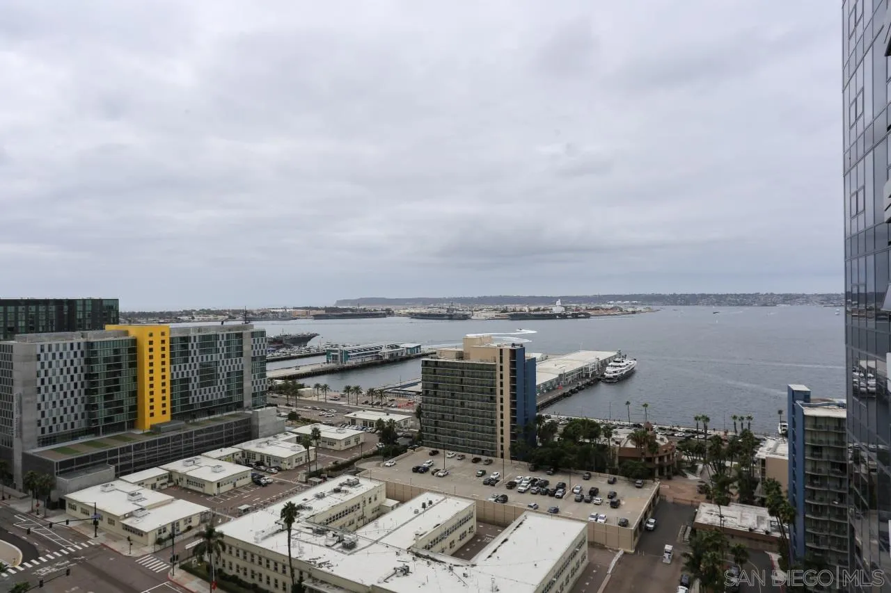 1325 Pacific Highway, Unit 1703 San Diego, CA 92101 - Photo 2 of 18 a view of a city and lake