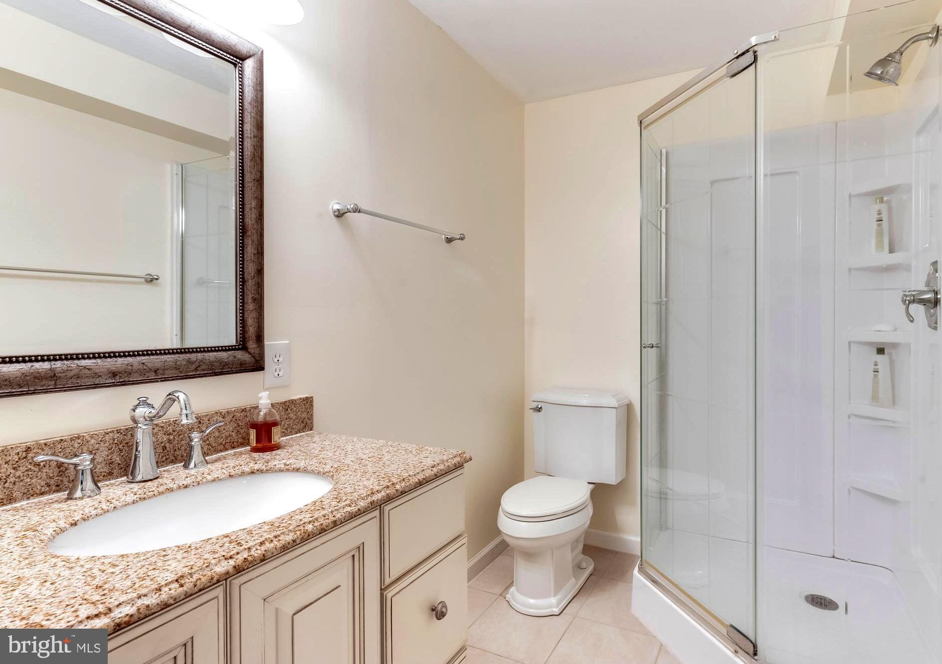 1566 Comanche Road Arnold, MD 21012 - Photo 41 of 51 Remodeled Lower Level Bath with Capsule Shower