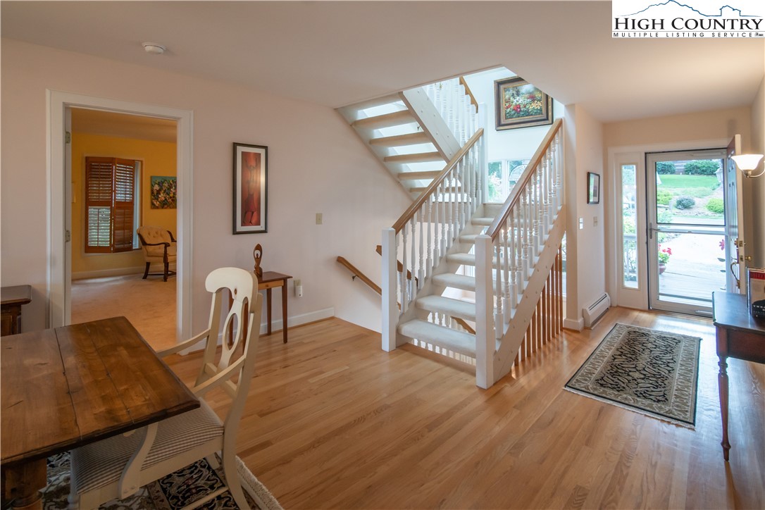 320 Misty Ridge Lane Blowing Rock, NC 28605 - Photo 22 of 46 a view of a livingroom with furniture and wooden floor