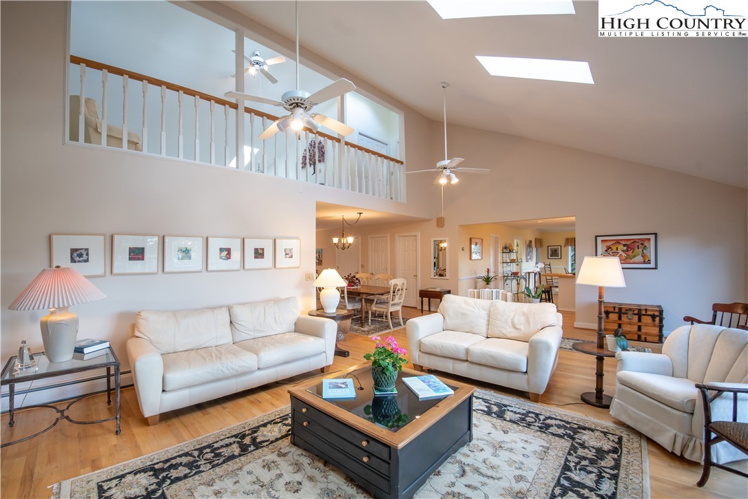320 Misty Ridge Lane Blowing Rock, NC 28605 - Photo 10 of 46 a living room with furniture and a rug