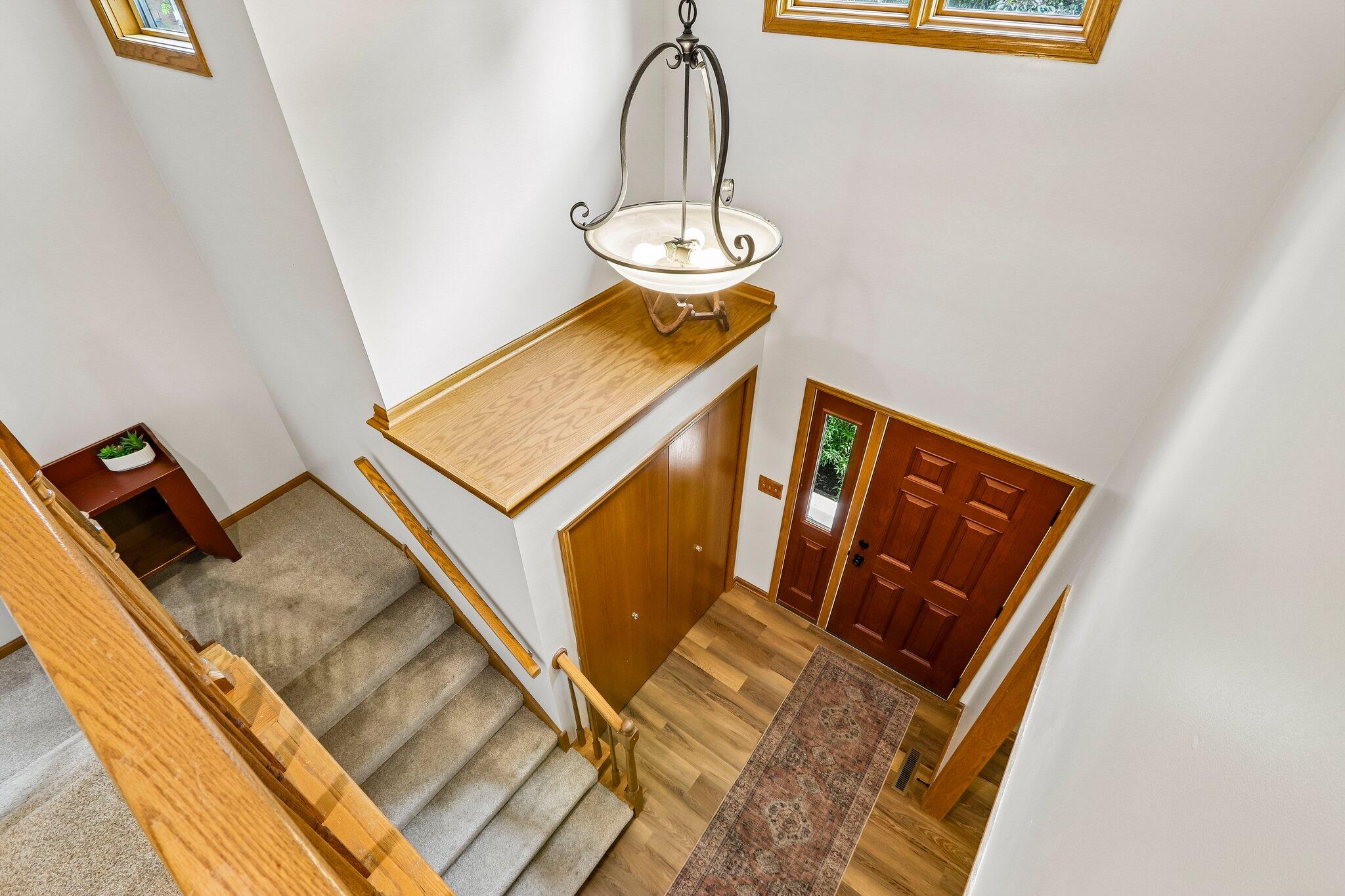 W5692 Sunset Ridge Road Walworth, WI 53184 - Photo 24 of 54 Foyer from Above