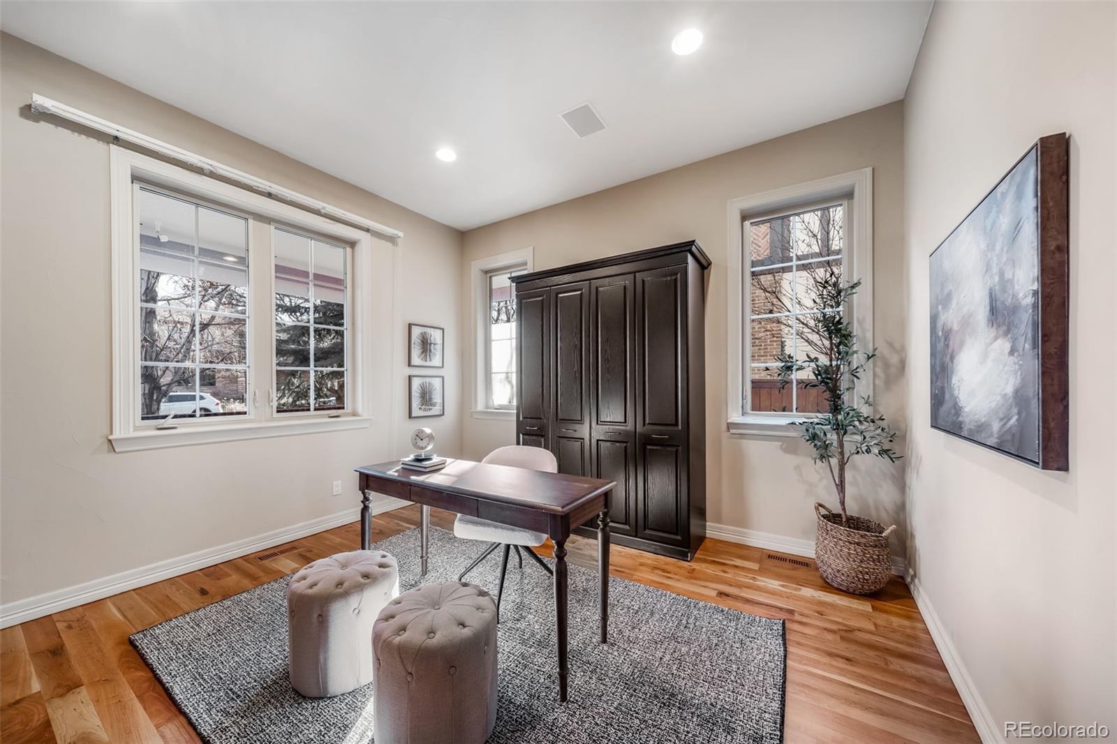 1425 South Elizabeth Street Denver, CO 80210 - Photo 18 of 50 a dining room with furniture and a window