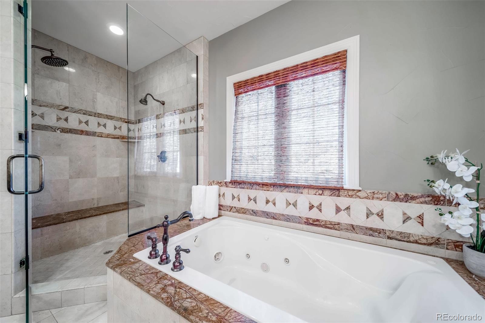 1425 South Elizabeth Street Denver, CO 80210 - Photo 29 of 50 a bathroom with a bathtub and a shower