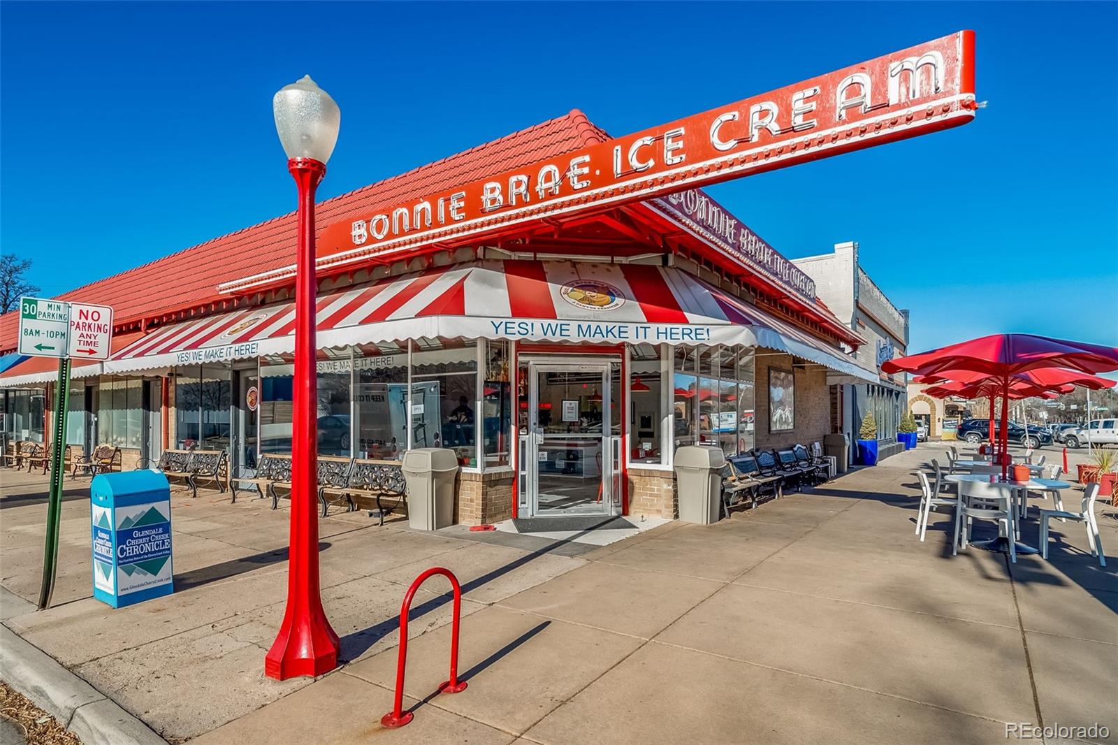 1425 South Elizabeth Street Denver, CO 80210 - Photo 48 of 50 a view of a cafe with sitting area