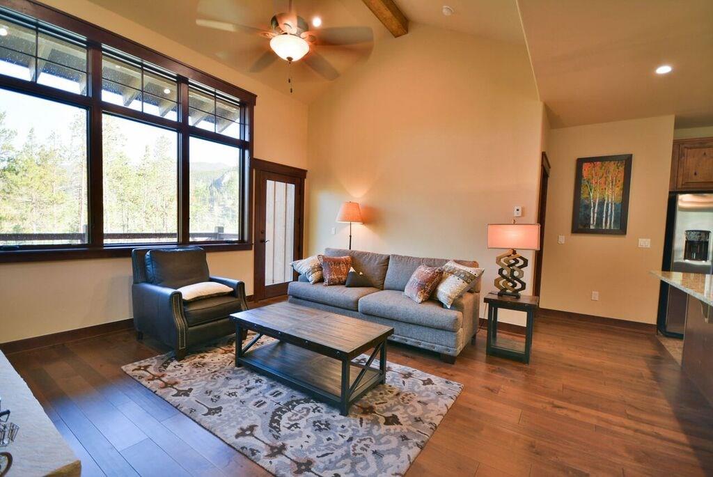 698 Independence Road, Unit 7A Keystone, CO 80435 - Photo 21 of 25 a living room with furniture and a large window