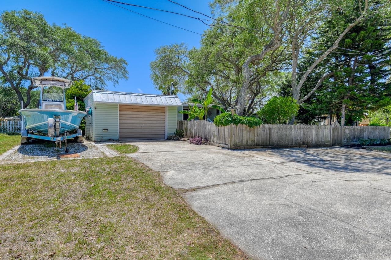 231 Hildago Road St. Augustine, FL 32080 - Photo 47 of 49 a view of a backyard