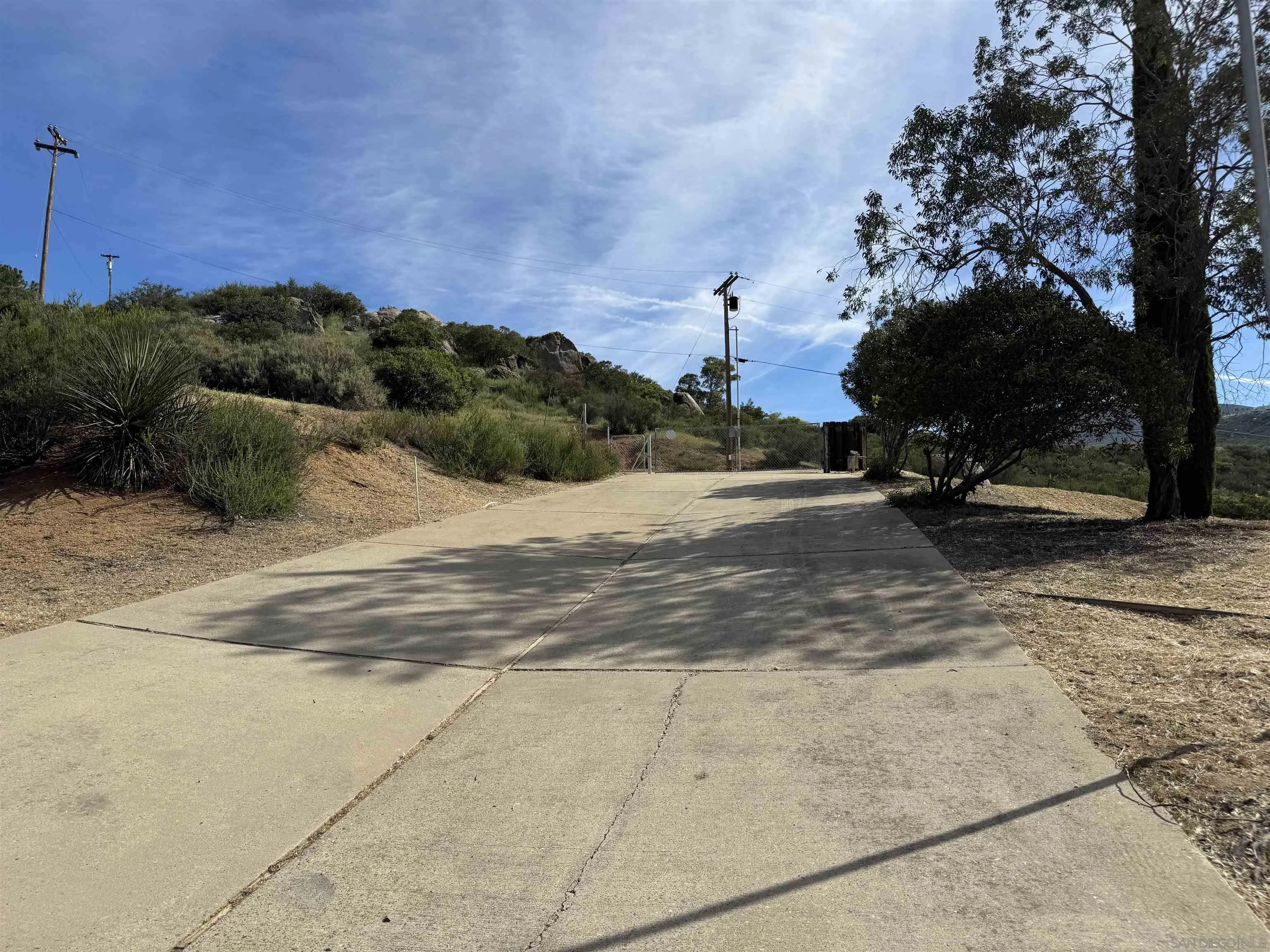 1394 Peutz Valley Road Alpine, CA 91901 - Photo 52 of 75 Driveway to the 2nd entrance.