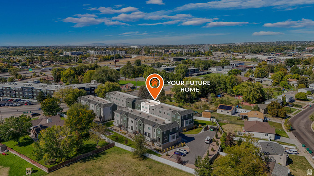 493 East Alice Way Layton, UT 84041 - Photo 30 of 31 Drone / aerial view of apartment complex / building