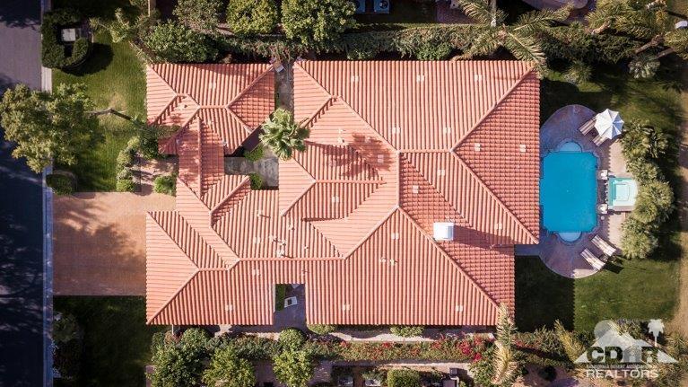 265 Loch Lomond Road Rancho Mirage, CA 92270 - Photo 40 of 46 an aerial view of a house