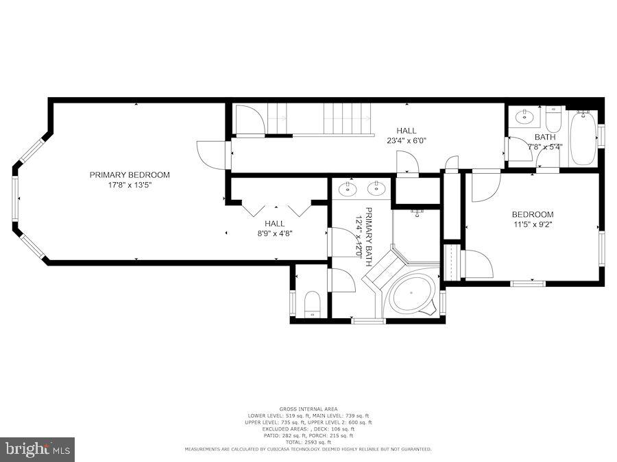 215 T Street Northeast Washington, DC 20002 - Photo 27 of 31 With All En Suite Bathrooms
