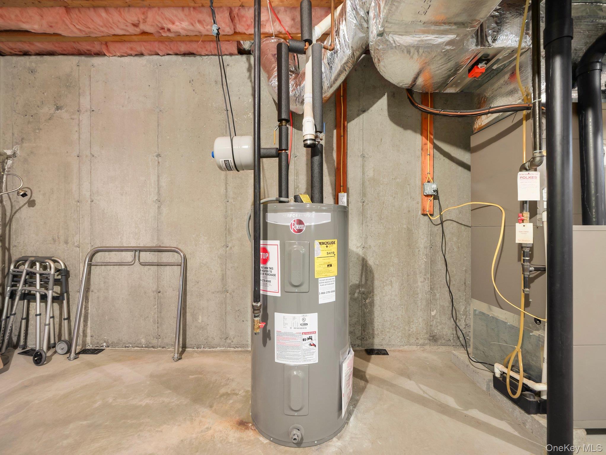 417 Vassar Place Fishkill, NY 12524 - Photo 36 of 38 a utility room with shower and mirror