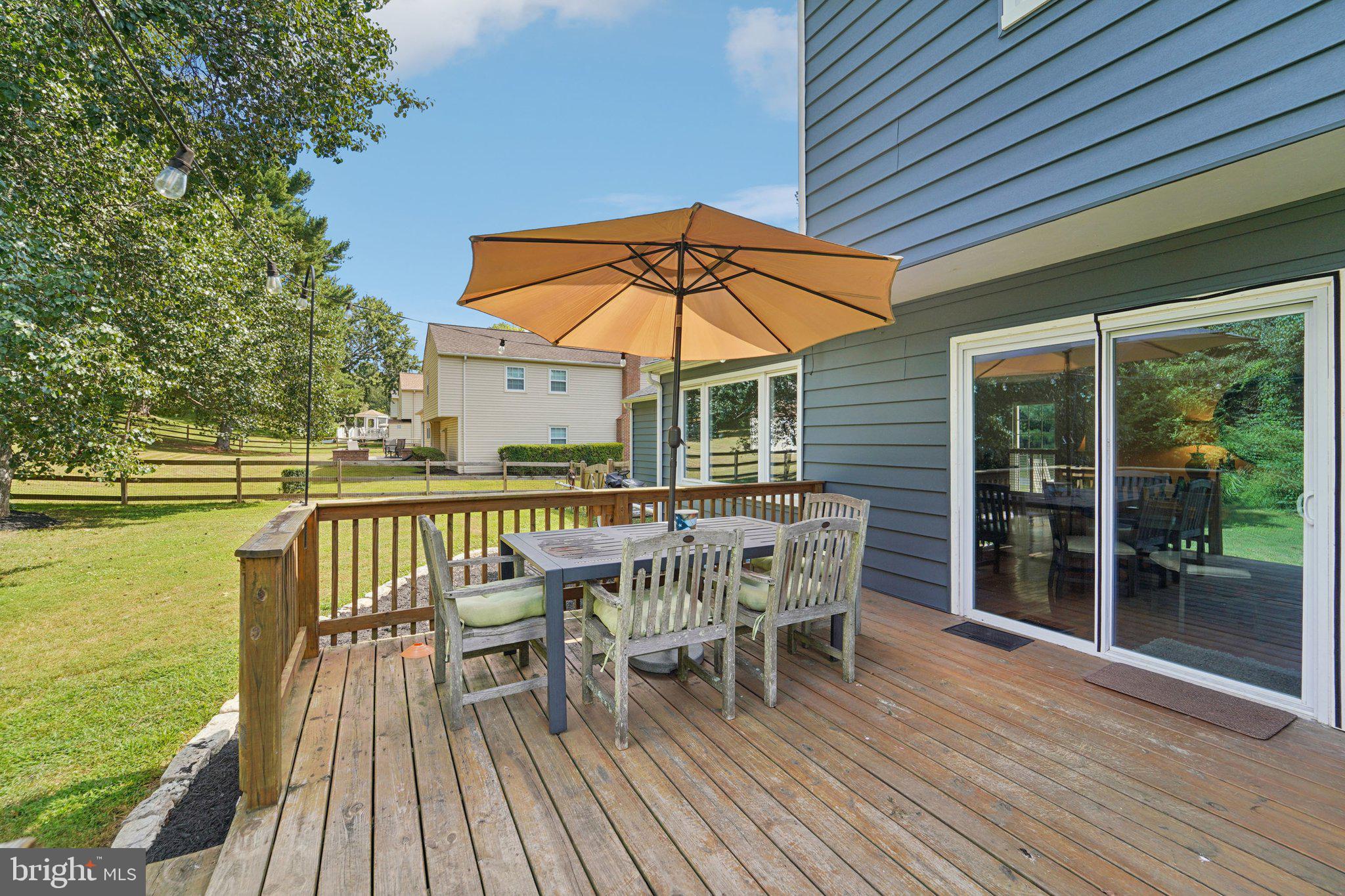 15108 Watergate Road Silver Spring, MD 20905 - Photo 26 of 33 a deck view with a seating space