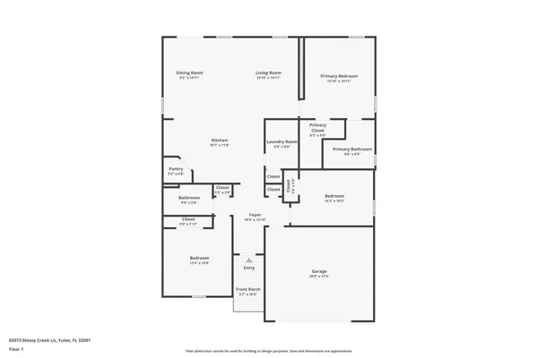 $338,500 | 65073 Mossy Creek Lane, Yulee, FL 32097