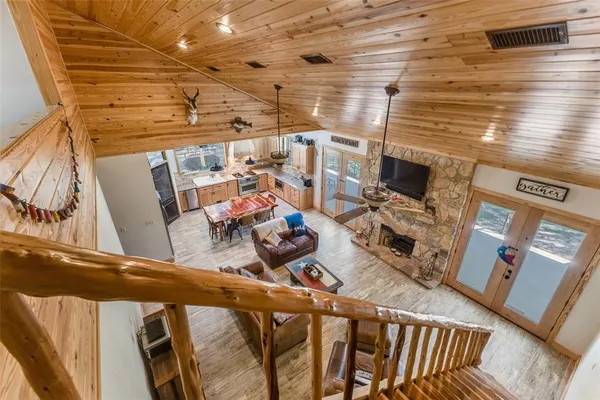 a view of a storage room