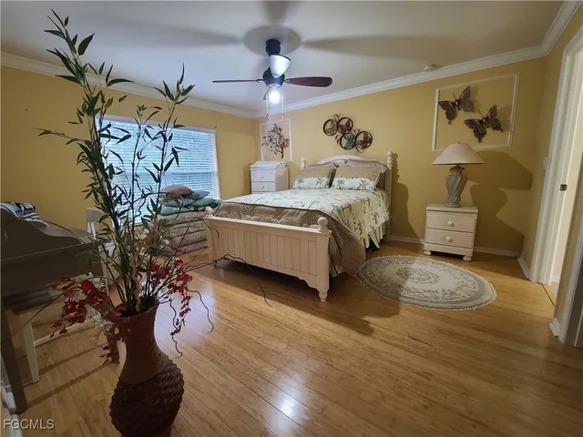 a view of a hallway with a furniture