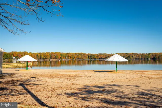 a view of an ocean and beach