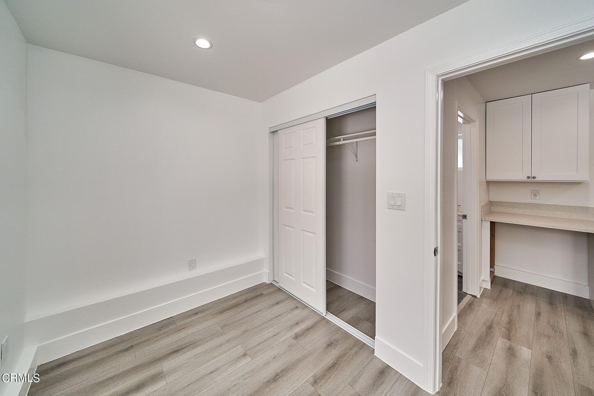 3623 A 3rd Avenue Glendale, CA 91214 - Photo 12 of 20 a view of an empty room with wooden floor and closet