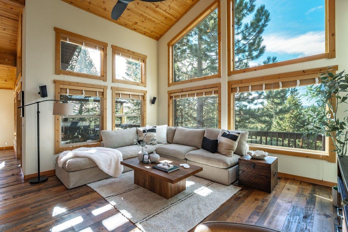 12391 Stockholm Way Truckee, CA 96161 - Photo 6 of 28 a living room with furniture and a large window