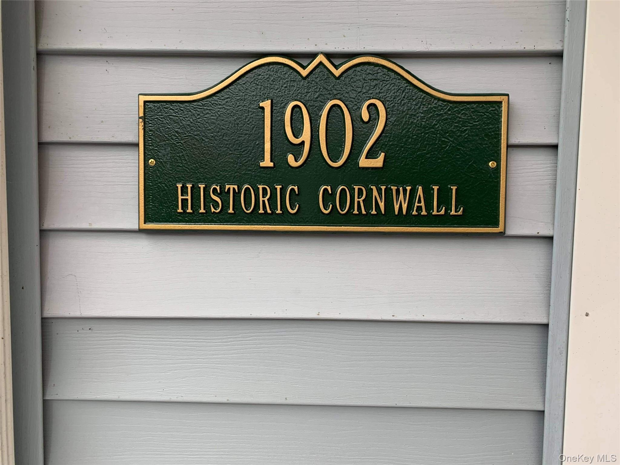5 Bede Terrace Cornwall, NY 12518 - Photo 3 of 25 a close up of a sign