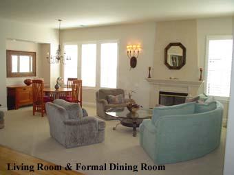 3642 Rutherford Way Santa Rosa, CA 95404 - Photo 4 of 8 Plush Carpets are highlighted by Custom Hickory Floors
