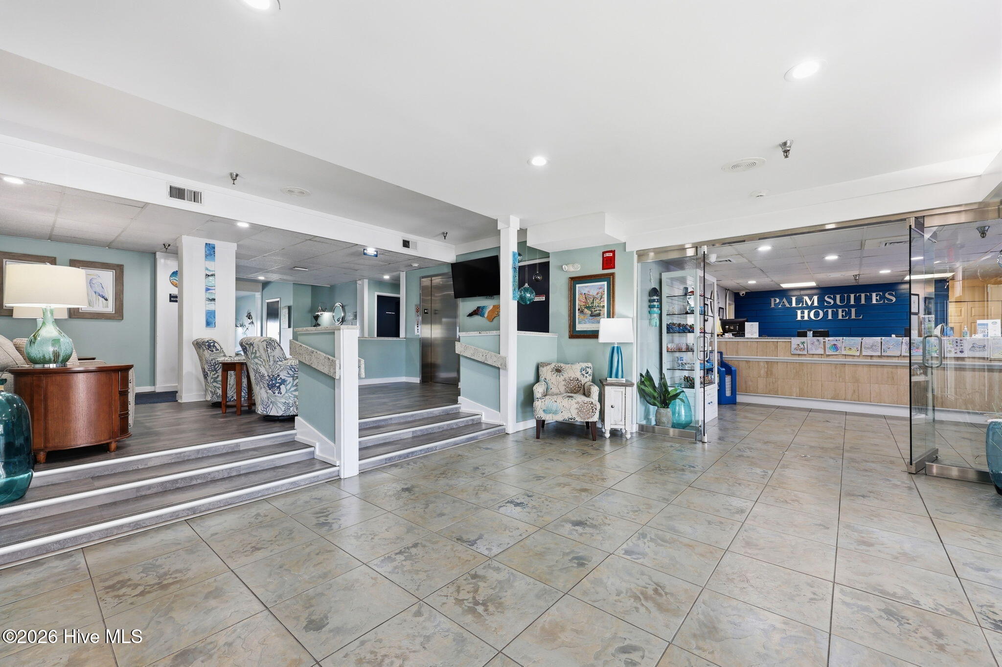 602 West Fort Macon Road, Unit 217 Atlantic Beach, NC 28512 - Photo 29 of 33 Palm Suites Lobby