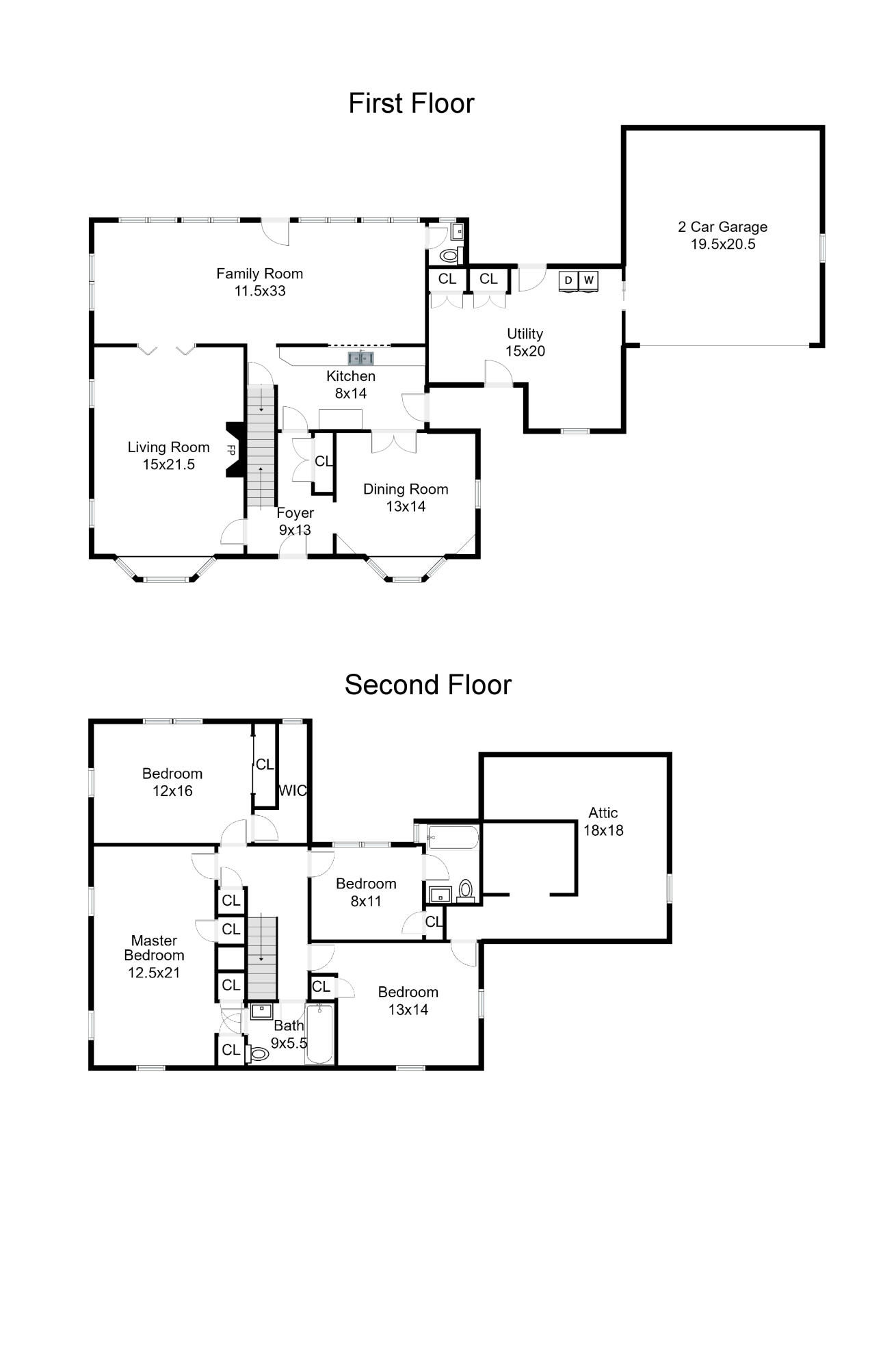 10 Rocaton Road Darien, CT 06820 - Photo 24 of 24 a picture of a floor plan