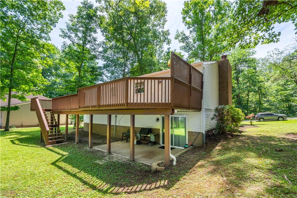 157 Valley View Road Eighty Four, PA 15330 - Photo 22 of 25 a view of a house with backyard porch and sitting area