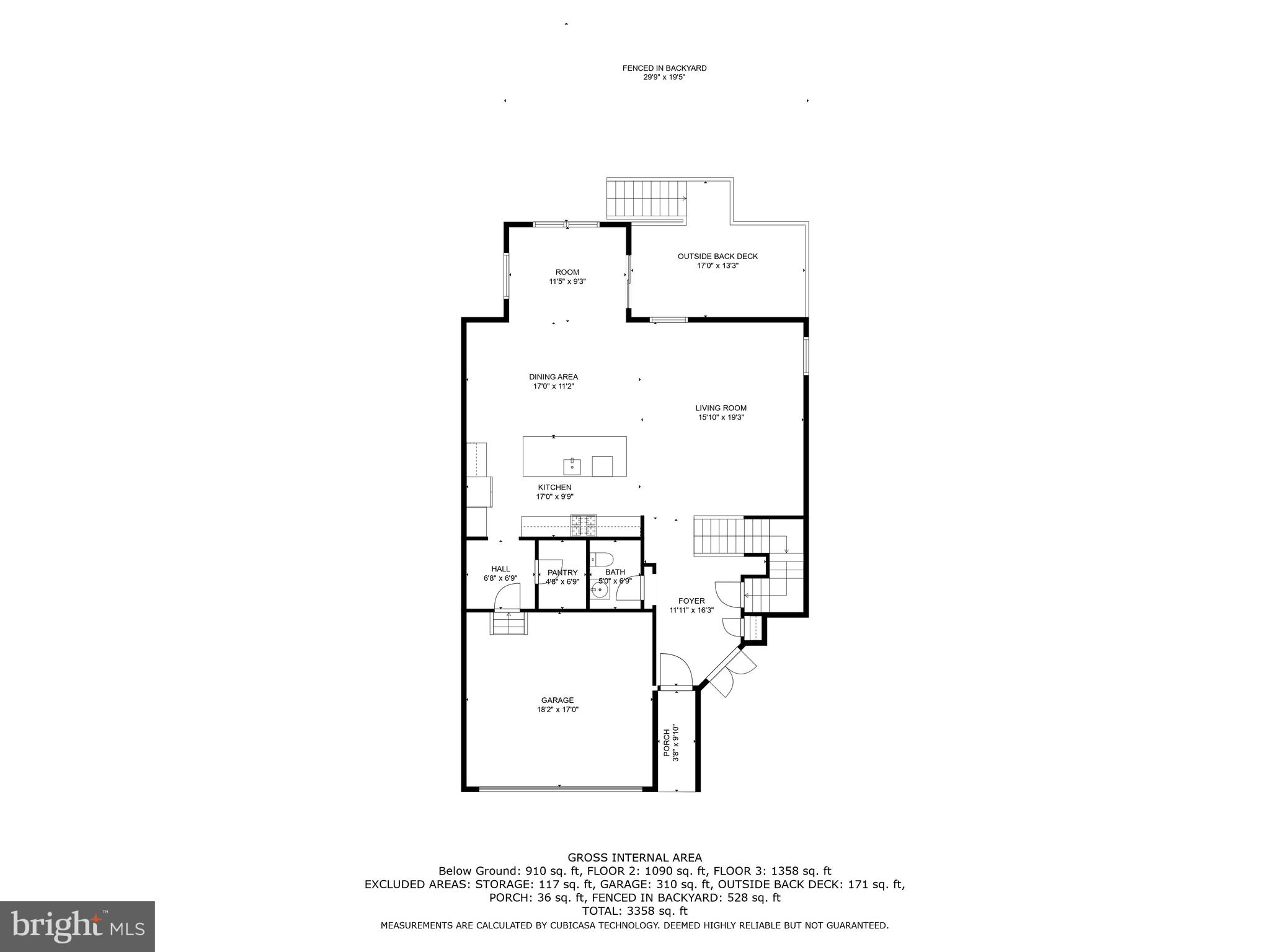 3515 Doc Berlin Drive Silver Spring, MD 20906 - Photo 43 of 49 a picture of a floor plan