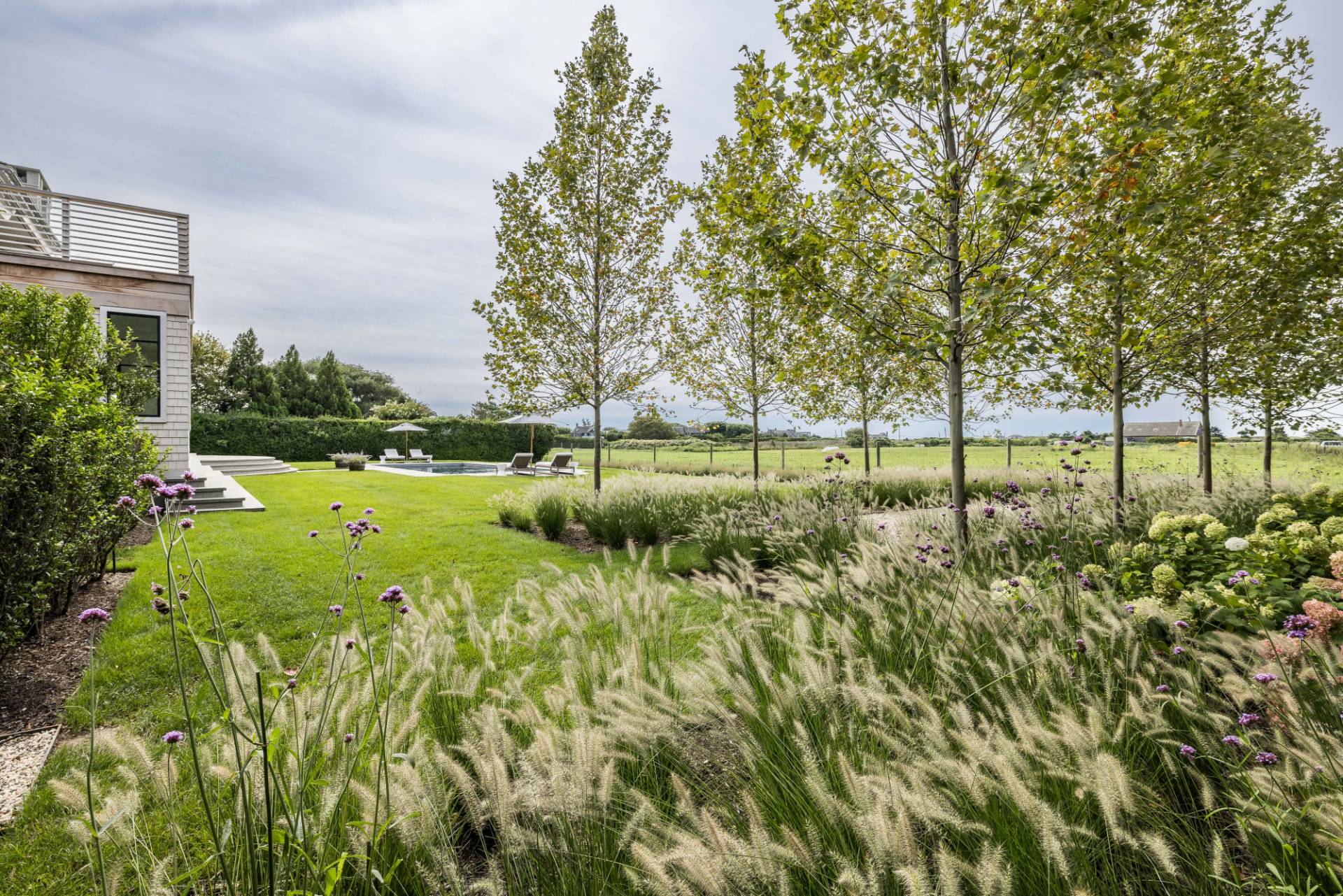 Undisclosed Address Sagaponack, NY 11962 - Photo 35 of 40 a view of yard with green space