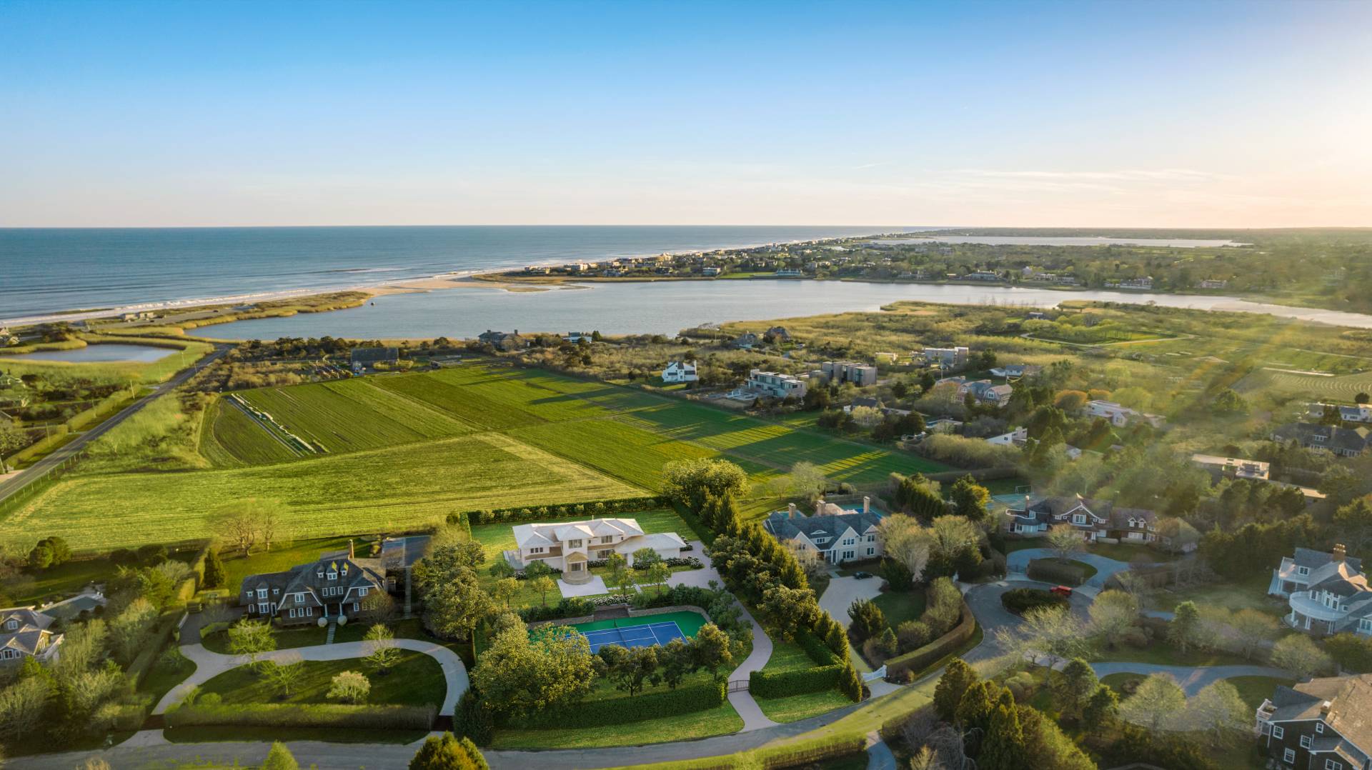 Undisclosed Address Sagaponack, NY 11962 - Photo 40 of 40 a view of a lake with a outdoor space
