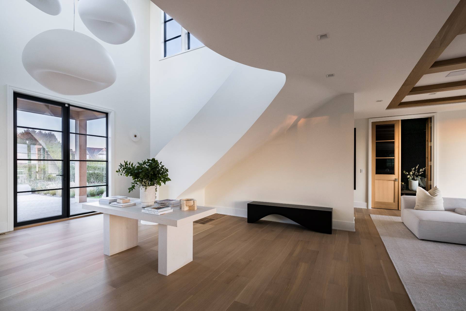 Undisclosed Address Sagaponack, NY 11962 - Photo 5 of 40 a living room with furniture and white walls