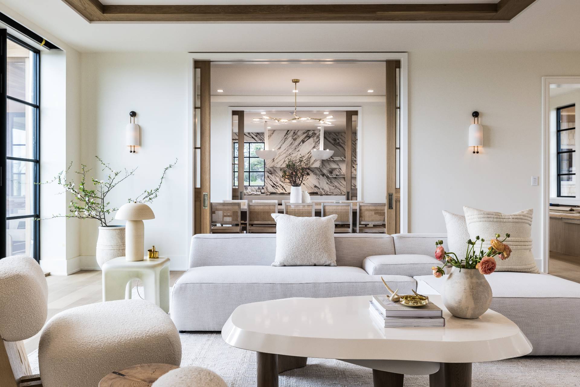 Undisclosed Address Sagaponack, NY 11962 - Photo 6 of 40 a living room with furniture and a large window