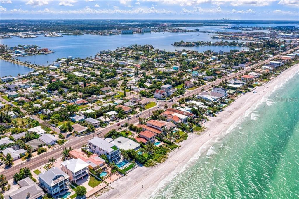307 161st Avenue Redington Beach, FL 33708 - Photo 24 of 39 an aerial view of multiple house
