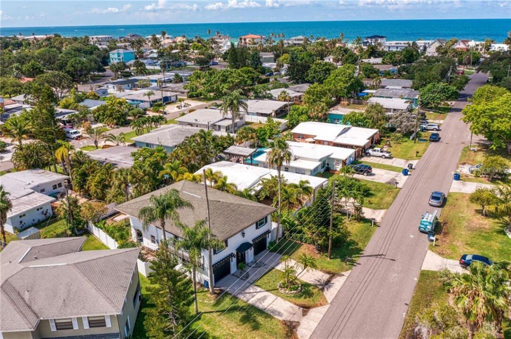 307 161st Avenue Redington Beach, FL 33708 - Photo 34 of 39 an aerial view of residential houses with outdoor space