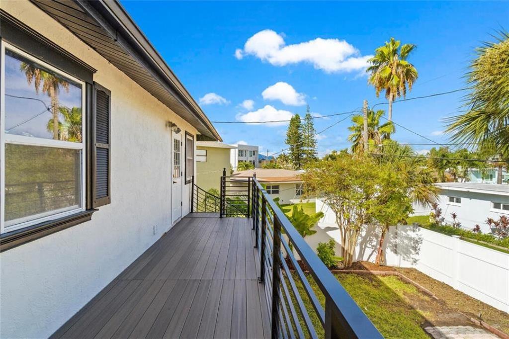 307 161st Avenue Redington Beach, FL 33708 - Photo 5 of 39 a view of a balcony with an outdoor space