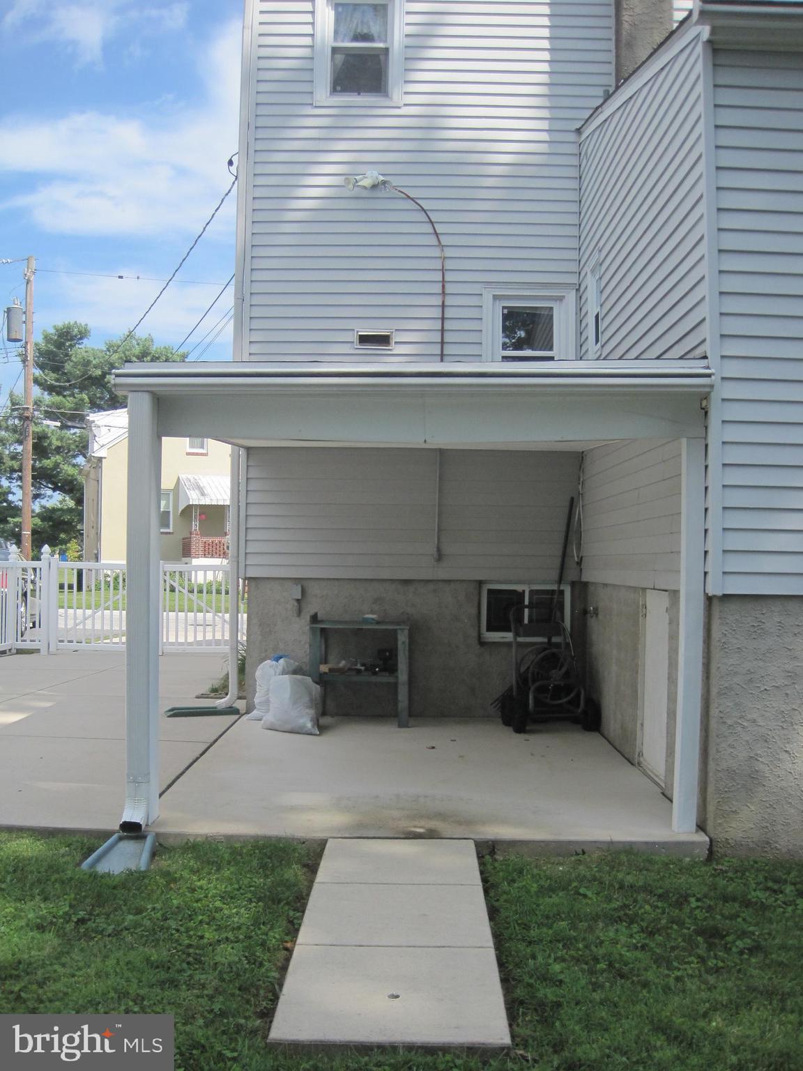 7910 Highpoint Road Baltimore, MD 21234 - Photo 50 of 53 Rear covered concrete Patio